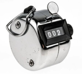 Licznik minut, sekund mechaniczny 4-cyfrowy RS PRO