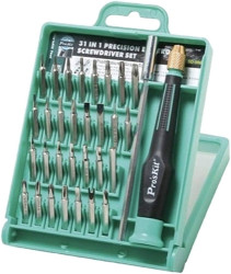 SD-9802 zestaw wkrętów precyzyjnych 31 sztuk