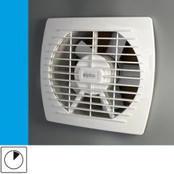 Wentylator domowy Eol 150T wyłącznik czasowy, fi 150 mm, kolor biały