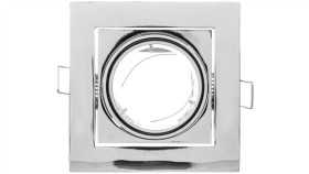 Sufitowa Oprawa Punktowa Vila Uchylna, Ip20, Kwadrat, Chrom