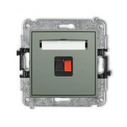 MINI Mechanizm gniazda głośnikowego pojedynczego szałwiowy 61MGG-1