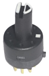 Przełącznik obrotowy, SP8T, 500 mA, 24V ac/dc, 8-położeniowy, Lorlin