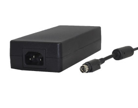 Adapter AC/DC Uwy 18V dc Iwy 0 → 7.7A Złącze zasilania DIN 4-stykowe 140W, typ wtyczki: Złącze 3-stykowe IEC