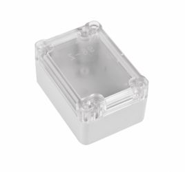 Obudowa hermetyczna Z96 jasna z transparentnym wieczkiem