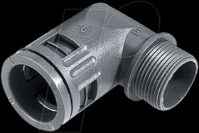 55501120 SILVYN® KLICK 90° M 12 x 1.5 — grey