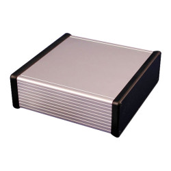 Hammond 1455T1602 Extruded Aluminium Enclosure 163x160x51.5 Natural