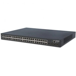 Switch 48-portowy zarządzalny Gigabit RJ45 4x SFP