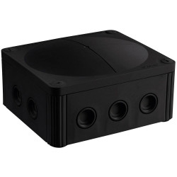 Wiska 10101460 Junction box (L x W x H) 160 x 140 x 81 mm Black IP66/IP67