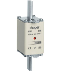 Wkładka bezpiecznikowa silnikowa NH1 aM 690V 80A LNH1080M6A