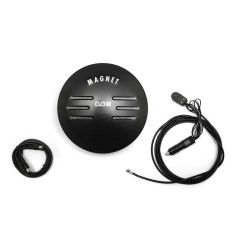 Antena TV DVB-T MAGNET 12V 24V Dookólna samochodowa CAMPER KAMPER TIR, Czarna