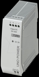 2903001 Power supply unit - UNO-PS, 3.7 A, 15 V DC, 55 W