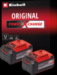 4511526 Power X-Change rechargeable battery, 18 V, 5.2 Ah, pack of 2