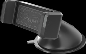 MOUNTDASHBK Vehicle smartphone holder with suction base, for phones up to 6.