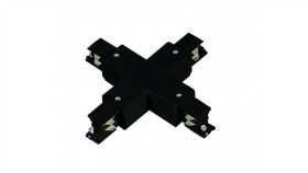 Łącznik X 3F Czarny Do Szynoprzewodów Lp-554/3F Light Prestige