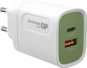 GP GPWC20WPWHUSB174 Ładowarka USB 20 W 1x USB-A, 1x USB-C® dom