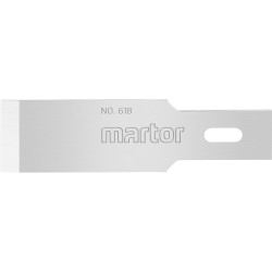 Martor 618.50 Replacement Blade Chisel 10Piece High-Quality Steel Sharp