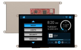 Wyświetlacz LCD TFT 9cal TFT 800 X 480pikseli TTL I/F Tak 4D Systems