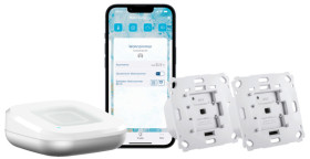 161314A0 + 2X 151322A0 Roller shutter actuator starter bundle for 2 roller shutters