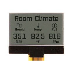 Wyświetlacz graficzny LCD, , Graficzny 128 x 64pikseli, NEWHAVEN DISPLAY INTERNATIONAL