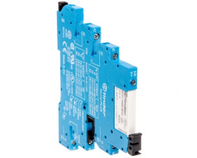 Przekaźnikowy moduł sprzęgający 6,2mm MasterPLUS 1P 6A 24VAC/DC styki AgNi zaciski śrubowe 39.31.0.024.0060