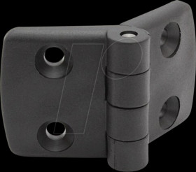 64037-1 Light plastic hinge 40/40