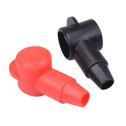 Pair Red / Black Boots for 160A 8 Point Power Distribution Post