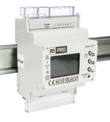 Miernik energii Modbus RS485 3 -fazowy RS PRO 415 (Phase) V ac, 240 (Phase and Neutral) V ac, 0.330mV, 65Hz