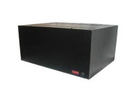 T357 Obudowa metalowa T-357 wymiary: 350 x 180 x 260 mm - czarna - wentylacja