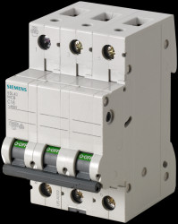 5SL4320-7 Circuit breaker Char-C, 20 A, 3-pole, 10 kA