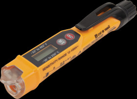 NCVT-4IR Voltage tester, 12 - 1000 V AC, with infrared thermometer