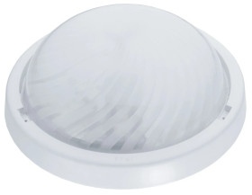 Oprawa ALFA, LED, 12W, 4000K, 1200lm, biała-polipropylen, klosz matowy-poliwęglan, IP44, IK10 A2215-MP