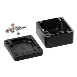 Hammond 1590Z061BK Watertight Diecast Enclosure 64 x 58 x 36 Black