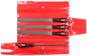 Pilnik Zestaw pilników ślusarskich dł: 250mm RS PRO