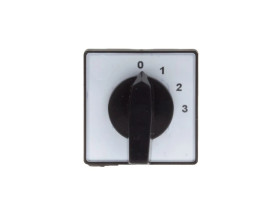 Łącznik krzywkowy 0-1-2-3 1P 10A na szynę TH 4G10-108-U S18 R014,63-249067-001