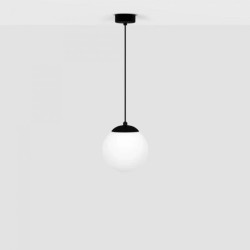 Lampa wisząca SAVOY szklany mleczny klosz Ø16 cm nad stół K-4921 Kaja Lighting