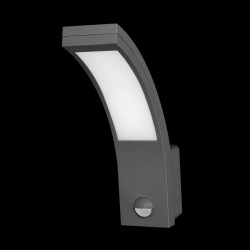 PIRYT LED 10W. oprawa ogrodowa z czujnikiem ruchu 140°. 850lm. IP54. 4000K. szara OR-OP-6109GLPMR4