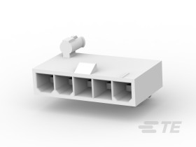 Listwa stykowa PCB 5-pinowe VAL-U-LOK raster: 4.2 mm Pionowy 1-rzędowe TE Connectivity Płyta60 V W osłonie