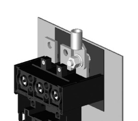 Przedłużenie zacisku podstawy stałej 3-bieg. SK3 250AF 3p 004671464