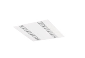 Oprawa wstropowa rastrowa LED Quaset 2x PAR-S 32W 3320lm 4000K 595x595mm PX4087023