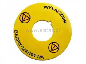 Osłona wyłącznika bezpieczeństwa ( STOP 22mm/60 )