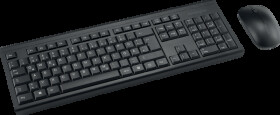 K75562DE Keyboard/Mouse Combination, Wireless, Layout: Germany