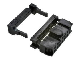 10szt. GNIAZDO FC14/IDC14 2x7 2,54mm NA TAŚMĘ ZACISKANY PROSTE IDC / GNIAZDO IDC 14 PIN NA TAŚMĘ
