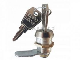 Zamek do szafy montażowej, B671; fi 19mm