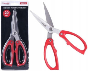 Nożyczki warsztatowe robocze krawieckie tapicerskie solidne 200mm Schmith