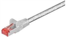 Cat 6 Kabel Łączący, S/Ftp (Pimf), Przezroczysty - Długość Kabla 0.25 M