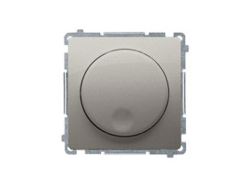 SIMON BASIC Regulator 1–10 V (moduł) do załączania i regulacji źrodeł światła z zasilaczami sterowanymi 1–10 V satynowy BMS9V.01