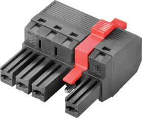Weidmüller 2630310000 Obudowa złącza pin żeńskiego na kabel BVF 7.62HP/06/180MSF2 SN BK BX, wire-to-board, piny: 6, 57 A