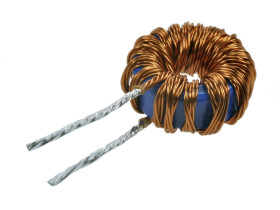 Indukcyjność; dławik drutowy pierścieniowy; DTMSS-16/0,022/6,0-V; 22uH; 6A; fi 20x4,5x10mm; przewlekany (THT); pionowy; 9mm; 0,0