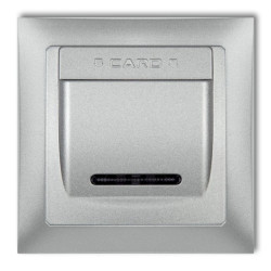 DECO Łącznik hotelowy DECO Soft srebrny metalik 7DSHSO-1