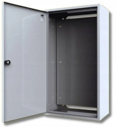 Rozdzielnica natynkowa skrzynka metalowa 540x300x170 płyta montażowa